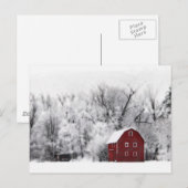 Country Winter, Postkarte (Vorne/Hinten)