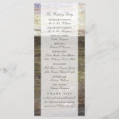 Country Wood Heart Program Programm (Rückseite)