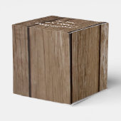 Country Wood Lights Ball Jar Fevor Box Geschenkschachtel (Rückseite)