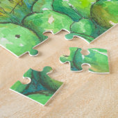 Country Zuhause Pumpkin Patch Herbstsaison Puzzle (Seite)