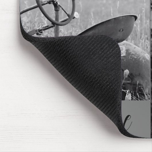 "Country Zuhause" Traktor Barn Collage Mousepad (Ecke)