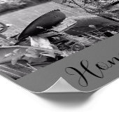 "Country Zuhause" Traktor Barn Collage Poster (Ecke)