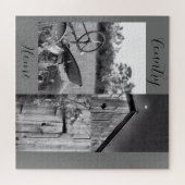 "Country Zuhause" Traktor Barn Collage Puzzle (Horizontal)