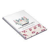 Country Zuhause und Red Berries Rezept  Notizblock (Rechte Seite)