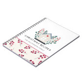 Country Zuhause und Red Berries Rezept  Notizblock (Linke Seite)