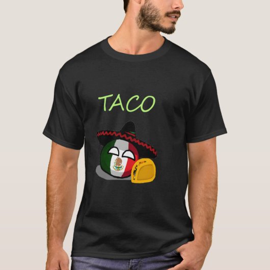 Countryballs Mexiko T-Shirt (Vorderseite)