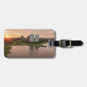 Countryklub am Sonnenuntergang, Aventura, Florida Gepäckanhänger