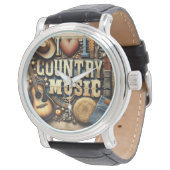 Countrymusik. Armbanduhr (Schrägansicht)