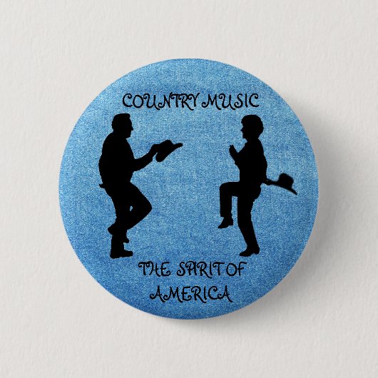 COUNTRYMUSIK DER GEIST VON AMERIKA-BUTTON BUTTON (Vorderseite)