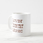 Countrymusik Kaffeetasse (Vorderseite Links)