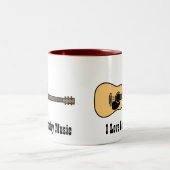 Countrymusik Zweifarbige Tasse (Mittel)