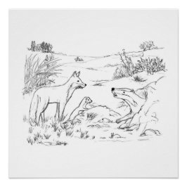 Countryside friends( part 1 of a set) poster