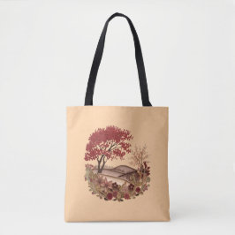 Countryside in the Autumn Quilling effect design Tasche