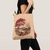 Countryside in the Autumn Quilling effect design Tasche (Von Nahem)