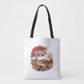 Countryside in the Autumn Quilling effect design Tasche (Vorderseite)