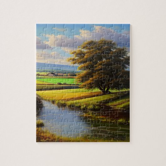 "Countryside" Jigsaw Puzzle (Vertikal)