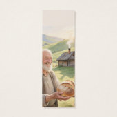 Countryside landscape bookmark motivating Bible (Rückseite)