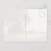 Countryside Morning Mist, Latvia nature Postkarte (Rückseite)