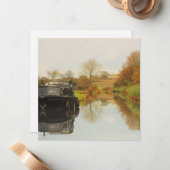 Countryside Reflections Grußkarte Mitteilungskarte (Vorderseite/Rückseite Beispiel)