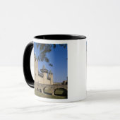 Counts Castle, Carcassonne, Aude, Languedoc, Tasse (Vorderseite Links)