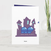 Count's Halloween Card Karte (Rückseite)