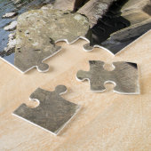 County Bridge und der River Calder, Sowerby Bridge Puzzle (Seite)