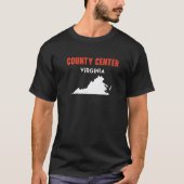 County Center Virginia USA State America Travel Vi T-Shirt (Vorderseite)