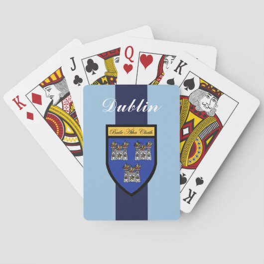 County Dublin Playing Cards Spielkarten (Rückseite)