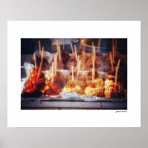 County Fair Karamellapfel Poster Druck