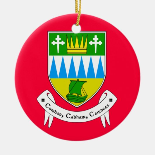 County Kerry Ireland Keramikornament (Vorne)