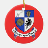 County Monaghan Ireland Christmas Ornament (Vorne)