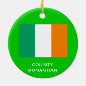 County Monaghan Ireland Christmas Ornament (Hinten)