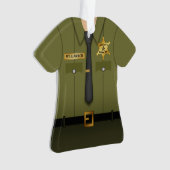 County Sheriff-Grünuniform Ornament (Vorderseite)
