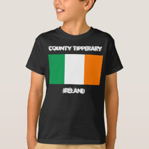 County Tipperary, Irland mit irischer Flagge Kinde T-Shirt