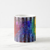 Counundrum I - Regenbogen-Frau Kaffeetasse (Mittel)