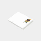 Coup de Foudre - Blitzschlag-Franzosen Post-it Klebezettel (angewinkelt)