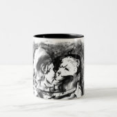 Coup de Gras Zweifarbige Tasse (Mittel)