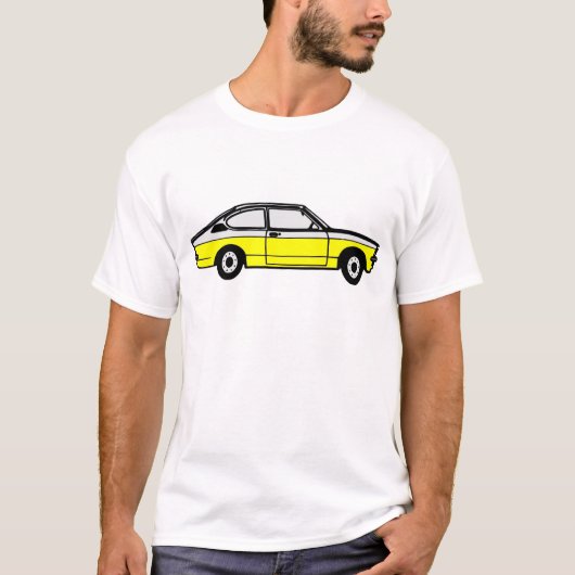 Coupé 1974 Opels Kadett C T-Shirt (Vorderseite)