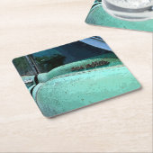 Coupe de Ville Cadillac Rechteckiger Pappuntersetzer (angewinkelt)