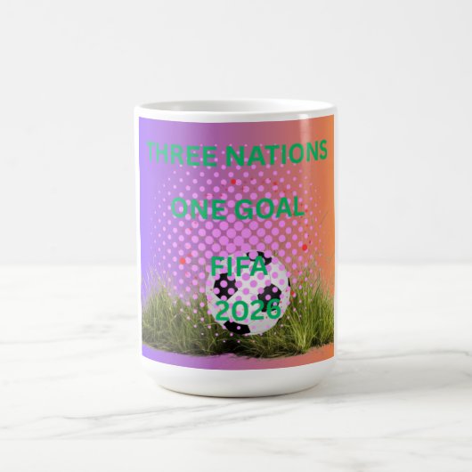 Coupe du Monde de la FIFA 2026 Kaffeetasse (Mittel)