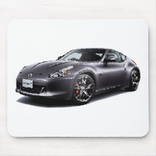 Coupé Nis 370Z geknackt Mousepad (Vorne)