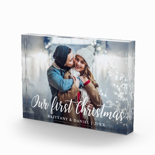 Coupe unser erstes Weihnachten Fotoblock (Rechts)