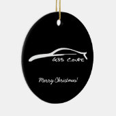 CoupéG35 brushstroke-Weihnachtsverzierung Keramikornament (Rechts)