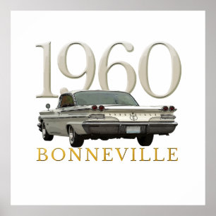 Coupéplakat der Farbe '60 Pontiac Poster