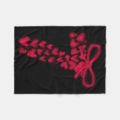 Couple 7 67 - Cute Six Seven Hearts Matching 67 Va Fleecedecke (Vorderseite (Horizontal))