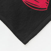 Couple 7 67 - Cute Six Seven Hearts Matching 67 Va Fleecedecke (Ecke)