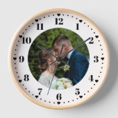 Couple Anniversary Valentine Uhr (Vorderseite)