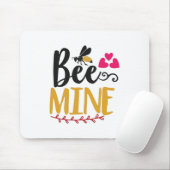 Couple Art Bee Mine Mousepad (Mit Mouse)