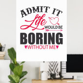 Couple Art geben es Leben Poster (Heimbüro)