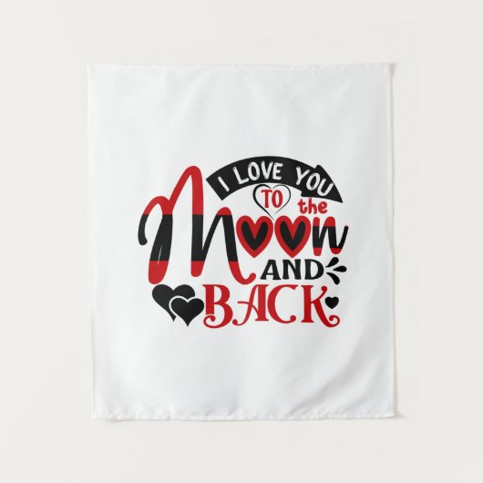 Couple Art I Liebe Wandteppich (Vorderseite)